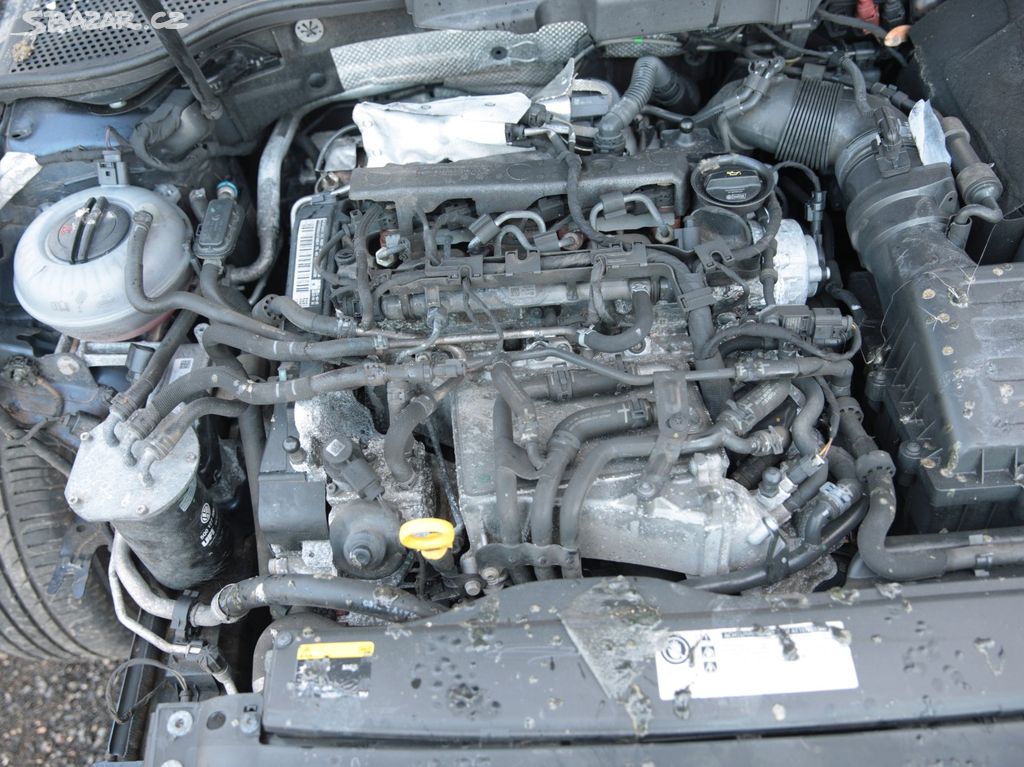 VW Passat / Superb - díly motoru CRL 2.0TDi 110kW - Benátky nad